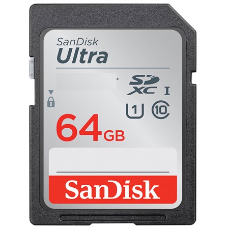 SanDisk SDXC Ultra 64GB 140MB/s