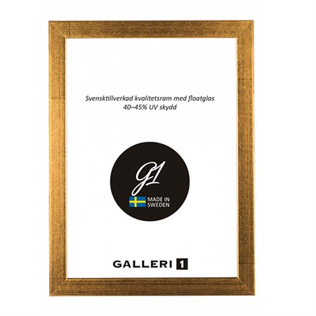 Galleri1 2A guld träram 11 x 15 cm