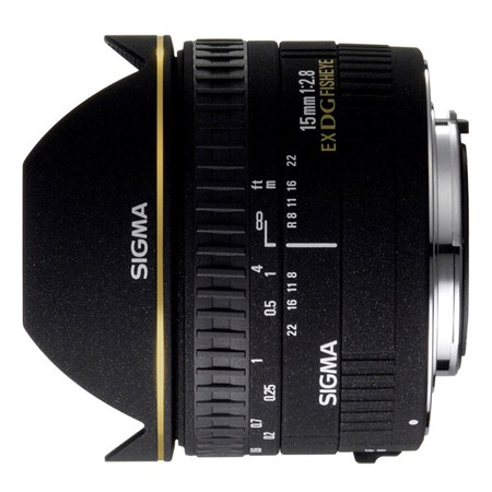 Sigma 15/2.8 EX DG Fisheye till Nikon (Begagnad)