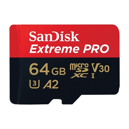 Sandisk microSDXC Extreme Pro 64GB 170MB/s