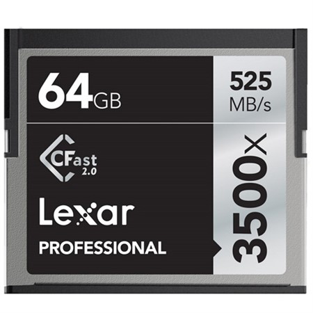 Lexar Pro CFast 64GB 525MB/s