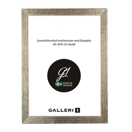 Galleri1 2B silver träram 11 x 15 cm