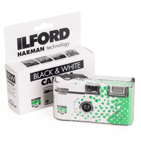 Ilford engångskamera HP5 Plus svart-vit