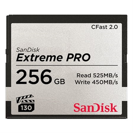 Sandisk CFast 2.0 Extreme Pro 256GB 525MB/s