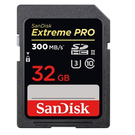 SanDisk SDHC Extreme Pro 32GB UHS-II 300Mb/s