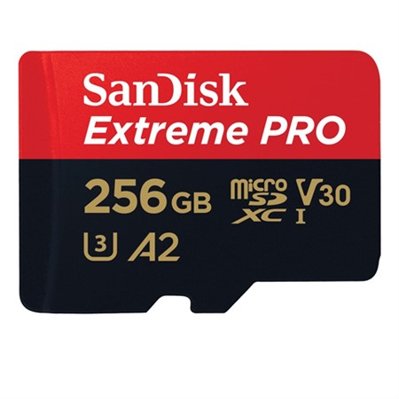 SanDisk microSDXC Extreme Pro 256GB 200MB/s