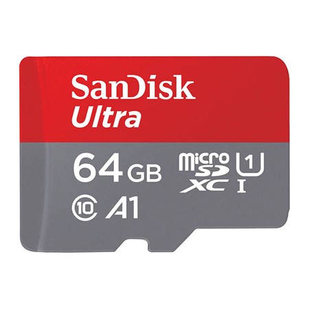 SanDisk microSDHC Ultra 64GB 140Mb/s
