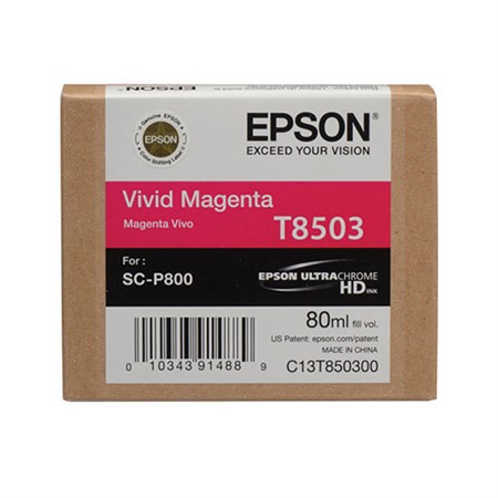 Epson T8503 Vivid Magenta 80 ml (P800)