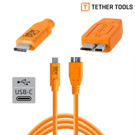 Tether Tools USB-C till 3.0 micro-B 4,6m