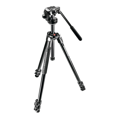 Manfrotto Stativkit 290 Xtra +128RC Videohuvud