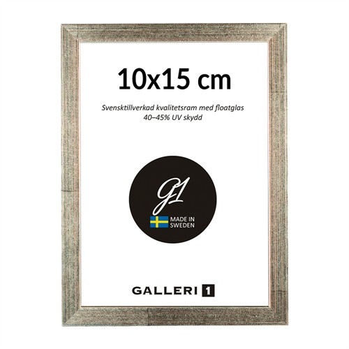Galleri1 2B silver träram 10 X 15 cm