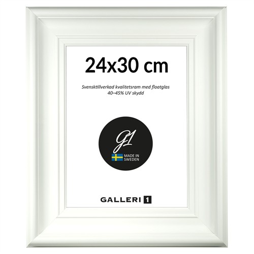 Galleri1 33B vit 24x30 cm