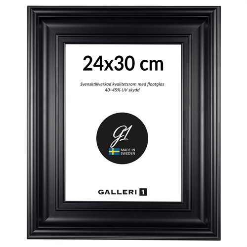 Galleri1 33C svart 24x30 cm