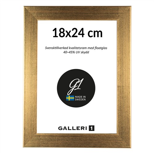 Galleri1 6G guld ram 18 x 24 cm
