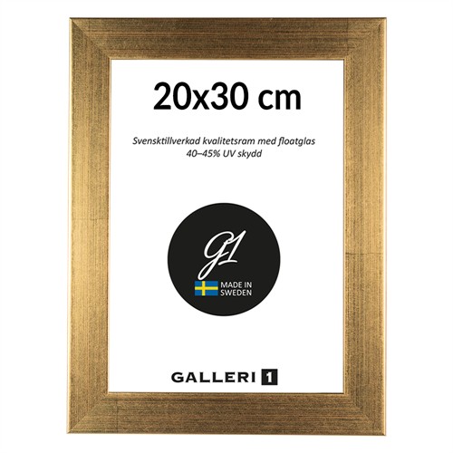Galleri1 6G guld ram 20 x 30 cm
