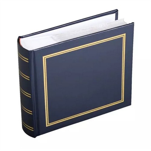 Diamant fotoalbum 100 bilder 11x15 Blå