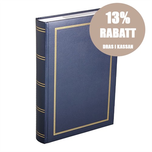 Estancia Diamant fotoalbum 300 bilder 11x15 Blå