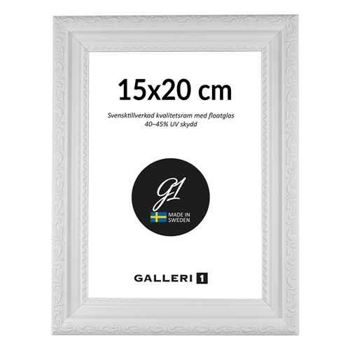 Galleri1 antik vit 15 x 20 cm
