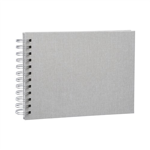 Focus Base Line Canvas klistra-in fotoalbum vita blad 23x17 Beige