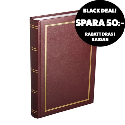 Estancia Diamant fotoalbum 300 bilder 11x15 Vinröd