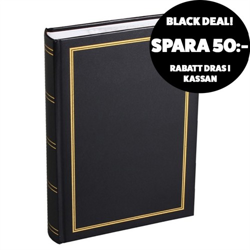 Estancia Diamant fotoalbum 300 bilder 10x15 Svart