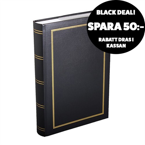 Estancia Diamant fotoalbum 300 bilder 11x15 Svart
