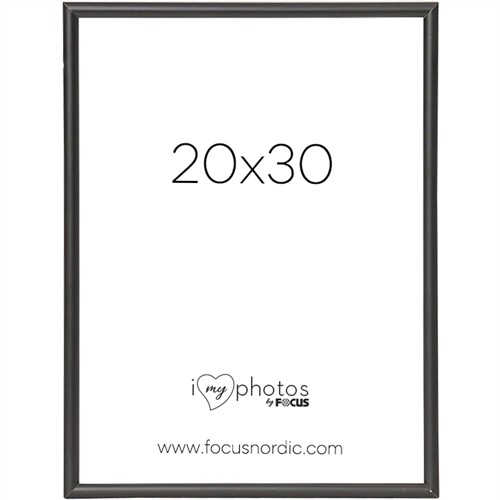 Focus Can-Can svart 20x30 cm