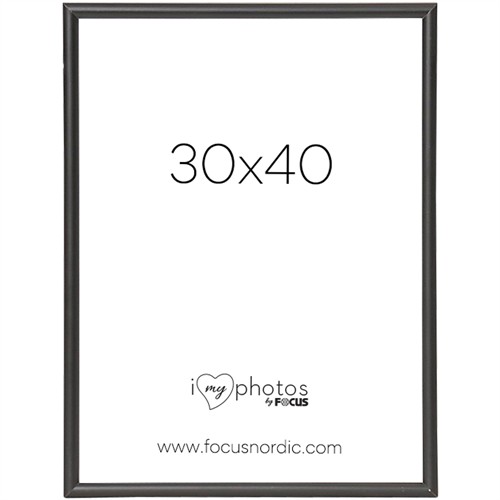 Focus Can-Can svart 30 x 40 cm