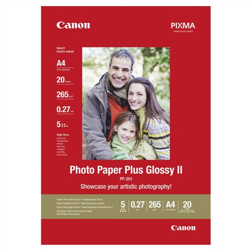 Canon A4 Plus Glossy II PP-201 20-pack