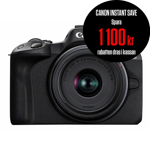 Canon EOS R50 + RF-S 18-45/4,5-6,3 IS STM