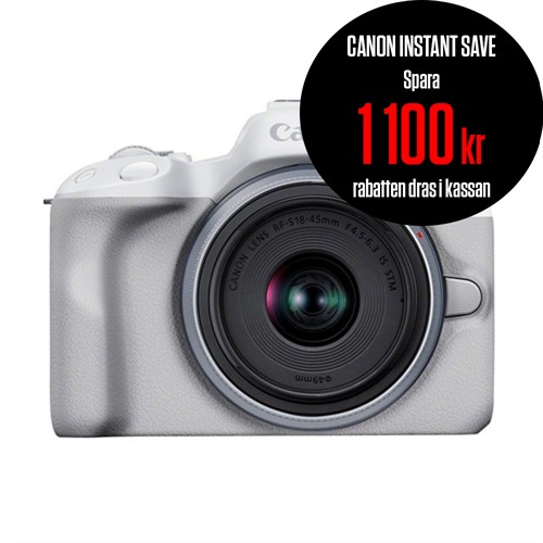 Canon EOS R50 + RF-S 18-45/4,5-6,3 IS STM Vit