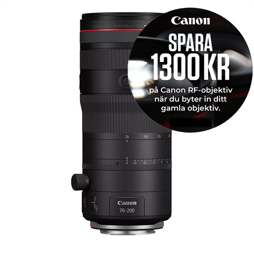 Canon RF 70-200/2,8 L IS USM Z Svart