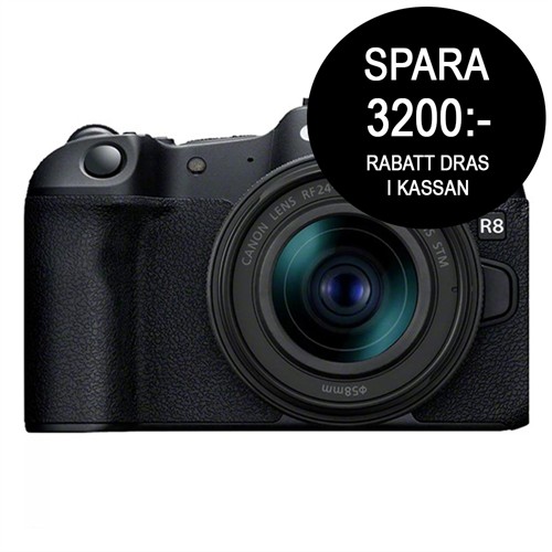 Canon EOS R8 + RF 24-50/4,5-6,3 IS STM