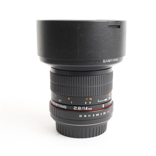 Samyang MF 14/2,8 ED AS IF UMC till Canon (Begagnad)