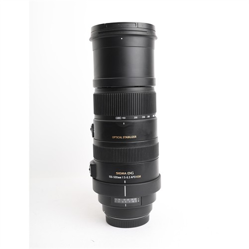 Sigma 150-500/5-6,3 DG OS HSM till Canon (Begagnad)