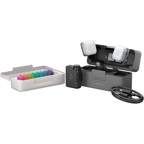 DJI Mic Mini 2 (2 sändare + 1 mottagare + Charging Case)
