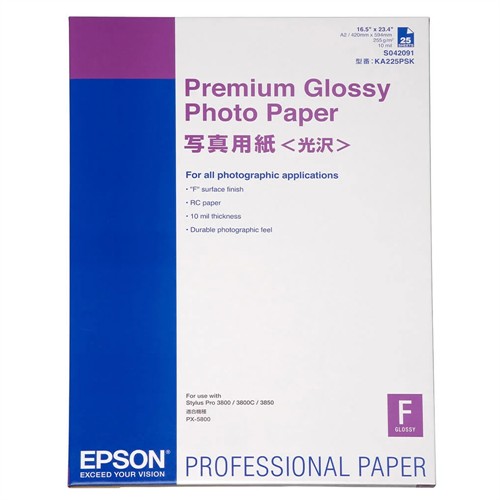 Epson A2 Premium Glossy 25-pack