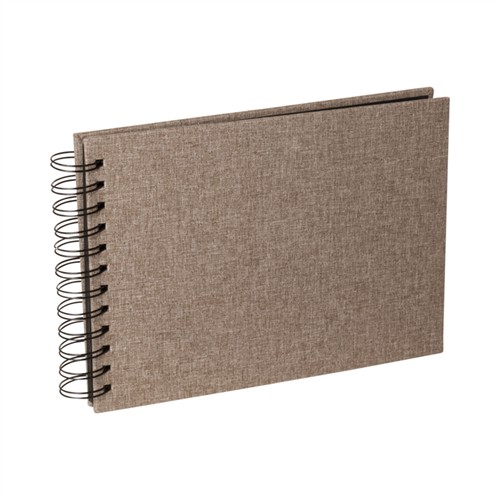 Focus Essence Wire-O Svarta Blad 23x17 Brun