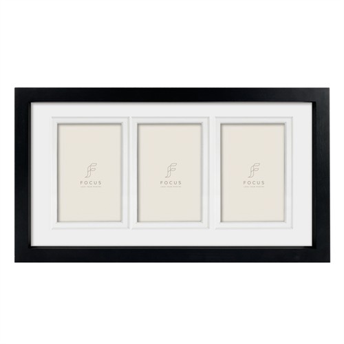 Focus Dahlia 3-korts Collage 21x40 Svart