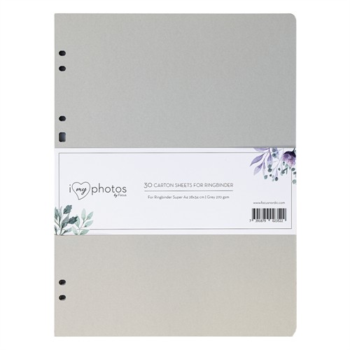 Focus Timesaver SA4 Kartongblad 30-pack Grå