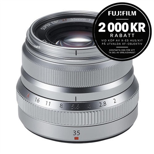 Fujifilm Fujinon XF 35/2,0 WR Silver