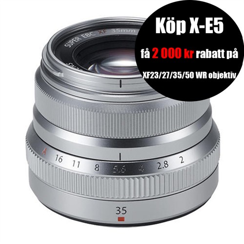 Fujifilm Fujinon XF 35/2,0 WR Silver