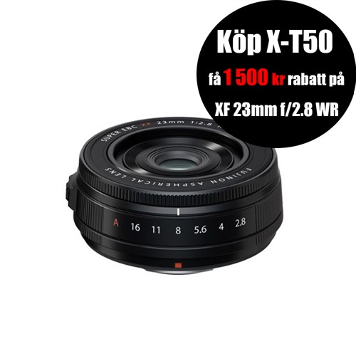 Fujifilm Fujinon XF 23/2.8 WR Svart