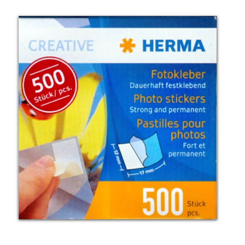 Herma bildfästis 500st