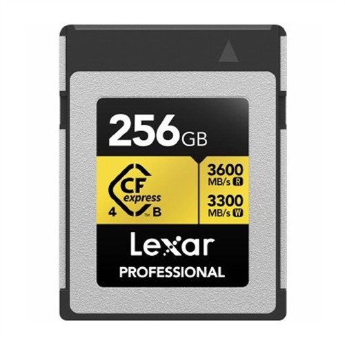 Lexar CFexpress 4.0 Pro Gold 256GB R3600/W3300