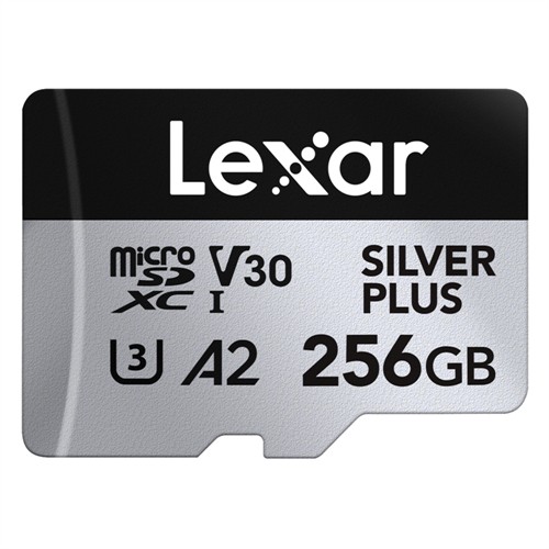Lexar microSD Silver Plus UHS-I 256GB 1066x
