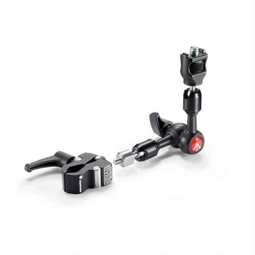 Manfrotto Friktionsarm Kit 244 Micro + 386-B1 Nano Clamp