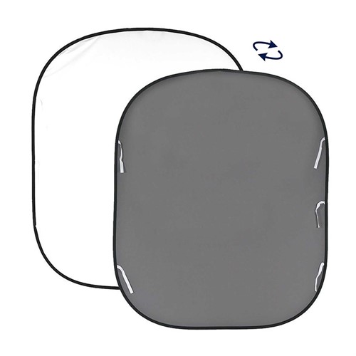 Manfrotto Bakgrund 1.8 x 2.1 m Vit/Grå