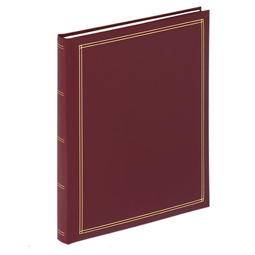 Walther Monza album självhäftande blad Röd