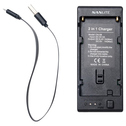 NanLite Batteriladdare för NP-F Typ batterier